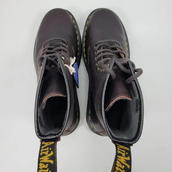 Dr. Martens 1460 Men's Wintergrip Leather Boots Cocoa 24038 US Size 10 NWB - Picture 10 of 12